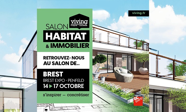 Lire la suite à propos de l’article Salon de l’habitat de Brest du 14 au 17 octobre 2022
