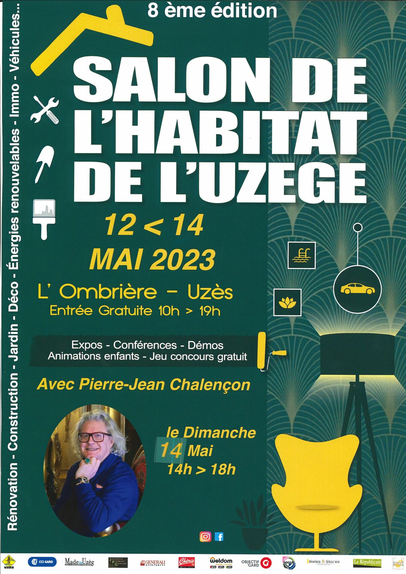 Lire la suite à propos de l’article Salon de l’Habitat de l’Uzège – 12/05 au 14/05